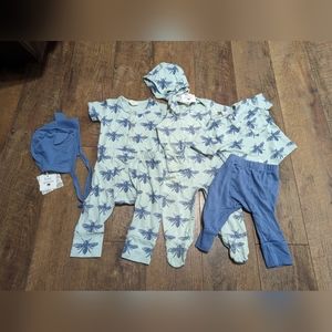 GUC 6-12m Kate Quinn Blue bee baby boy girl gender neutral